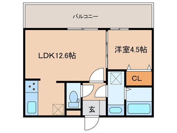 D-room野間大池の物件間取画像